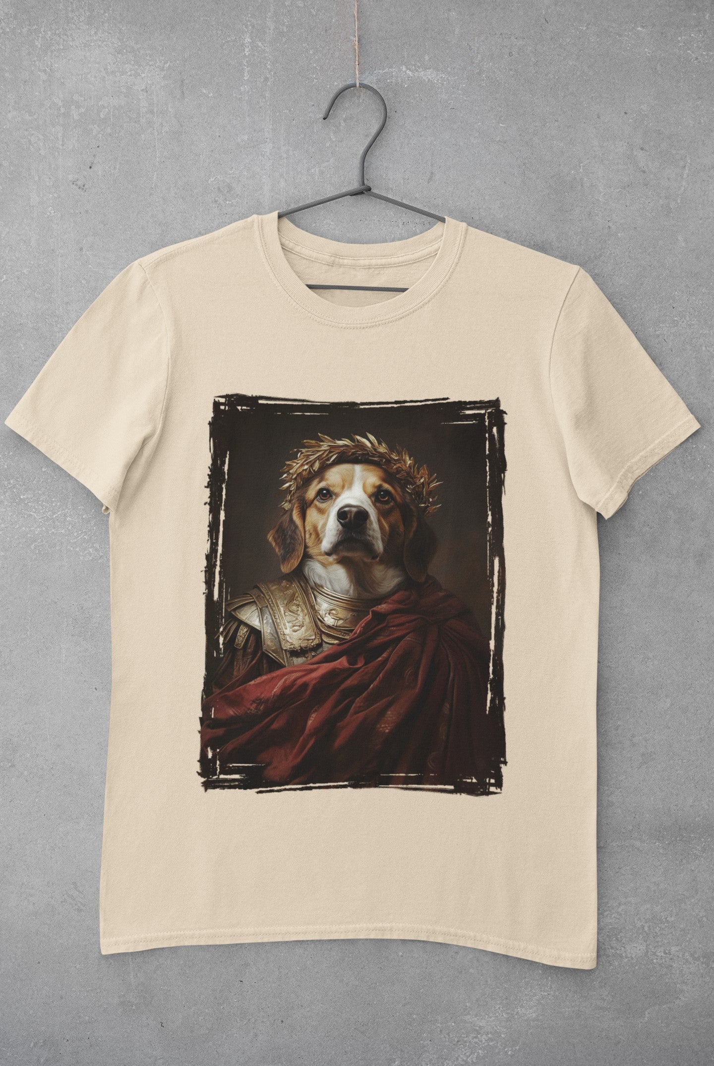 Beagle Roman Emperor Graphic Tee