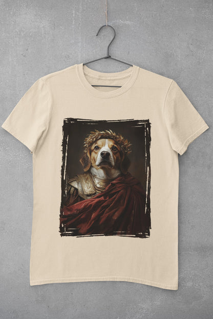 Beagle Roman Emperor Graphic Tee