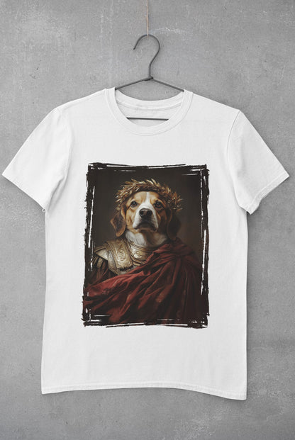 Beagle Roman Emperor Graphic Tee