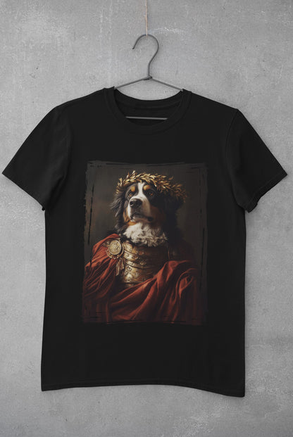 Bernese Mountain Dog Roman Emperor Graphic Tee