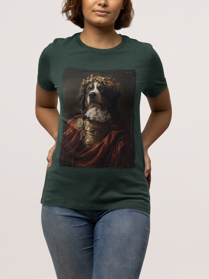 Bernese Mountain Dog Roman Emperor Graphic Tee