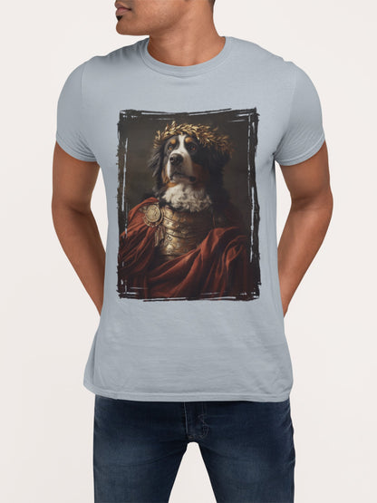 Bernese Mountain Dog Roman Emperor Graphic Tee