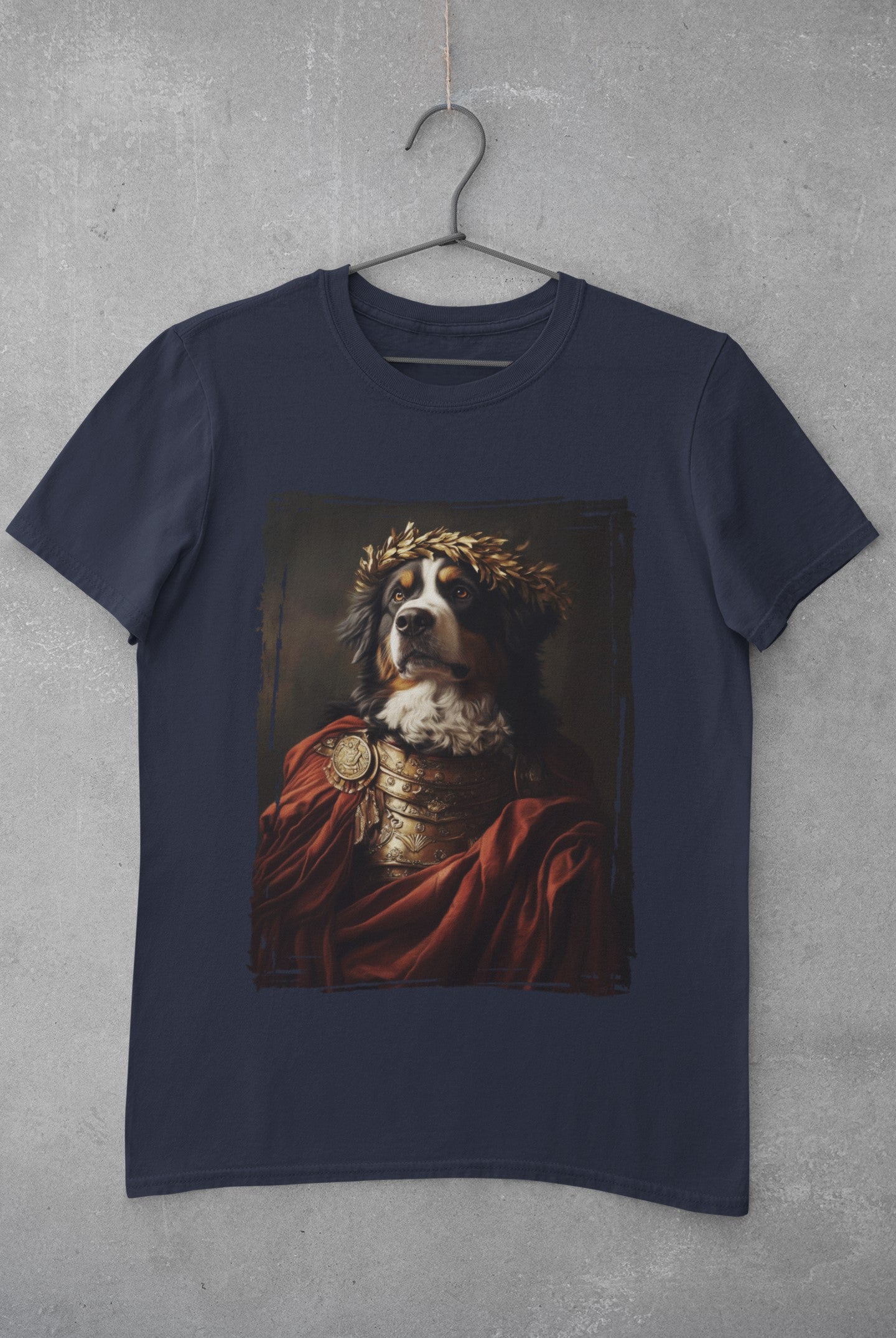 Bernese Mountain Dog Roman Emperor Graphic Tee