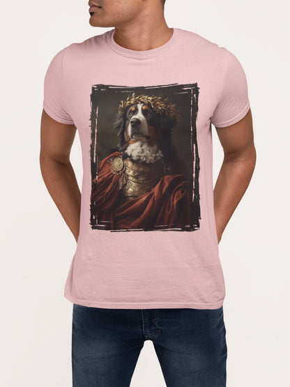 Bernese Mountain Dog Roman Emperor Graphic Tee