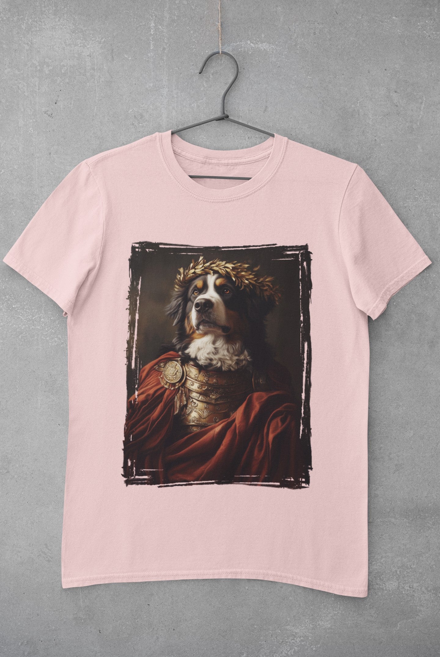 Bernese Mountain Dog Roman Emperor Graphic Tee