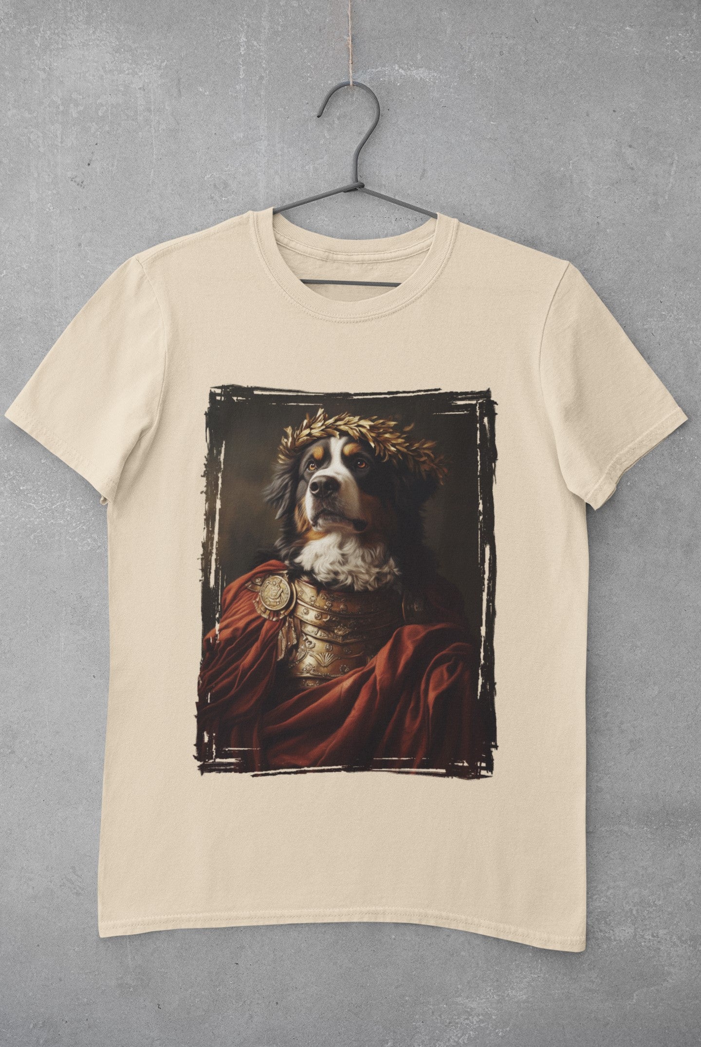 Bernese Mountain Dog Roman Emperor Graphic Tee
