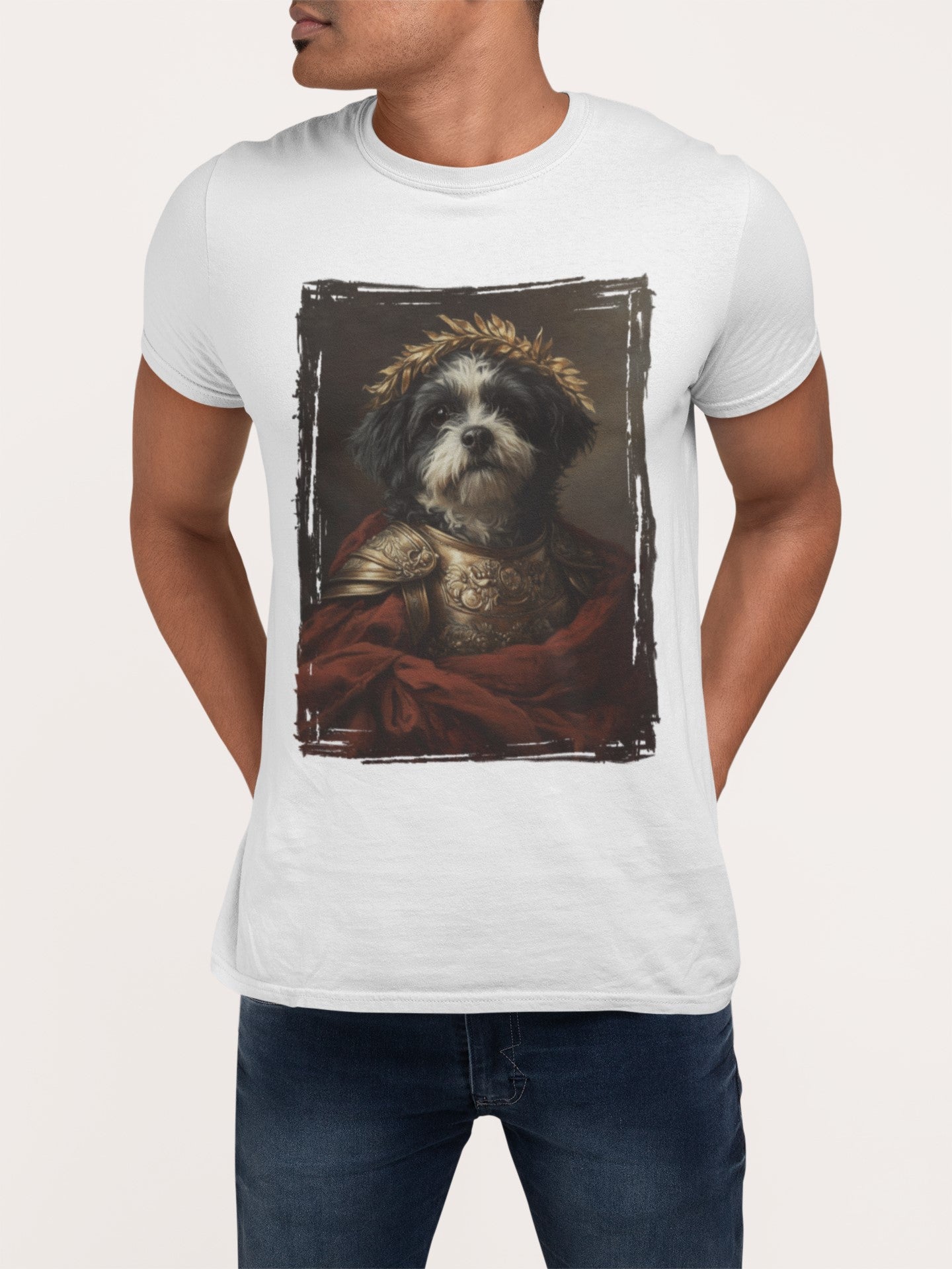 Havanese Roman Emperor Graphic Tee