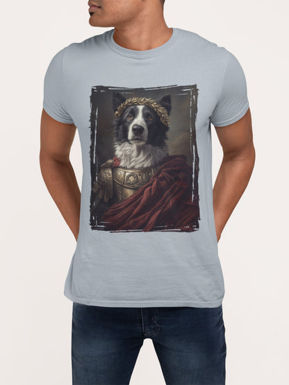 Border Collie Roman Emperor Graphic Tee