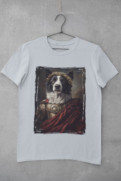 Border Collie Roman Emperor Graphic Tee