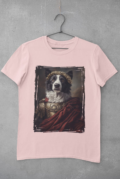 Border Collie Roman Emperor Graphic Tee