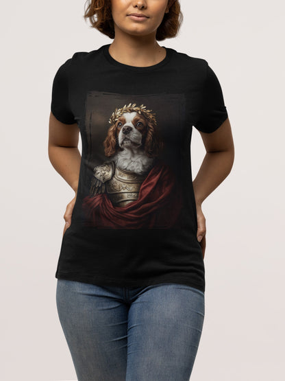 Cavalier King Charles Spaniel Roman Emperor Graphic Tee