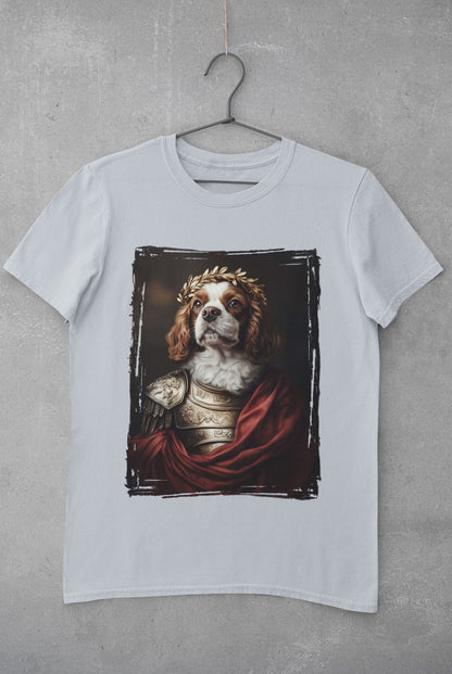 Cavalier King Charles Spaniel Roman Emperor Graphic Tee