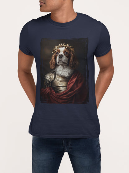Cavalier King Charles Spaniel Roman Emperor Graphic Tee