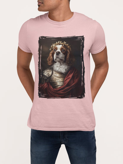 Cavalier King Charles Spaniel Roman Emperor Graphic Tee