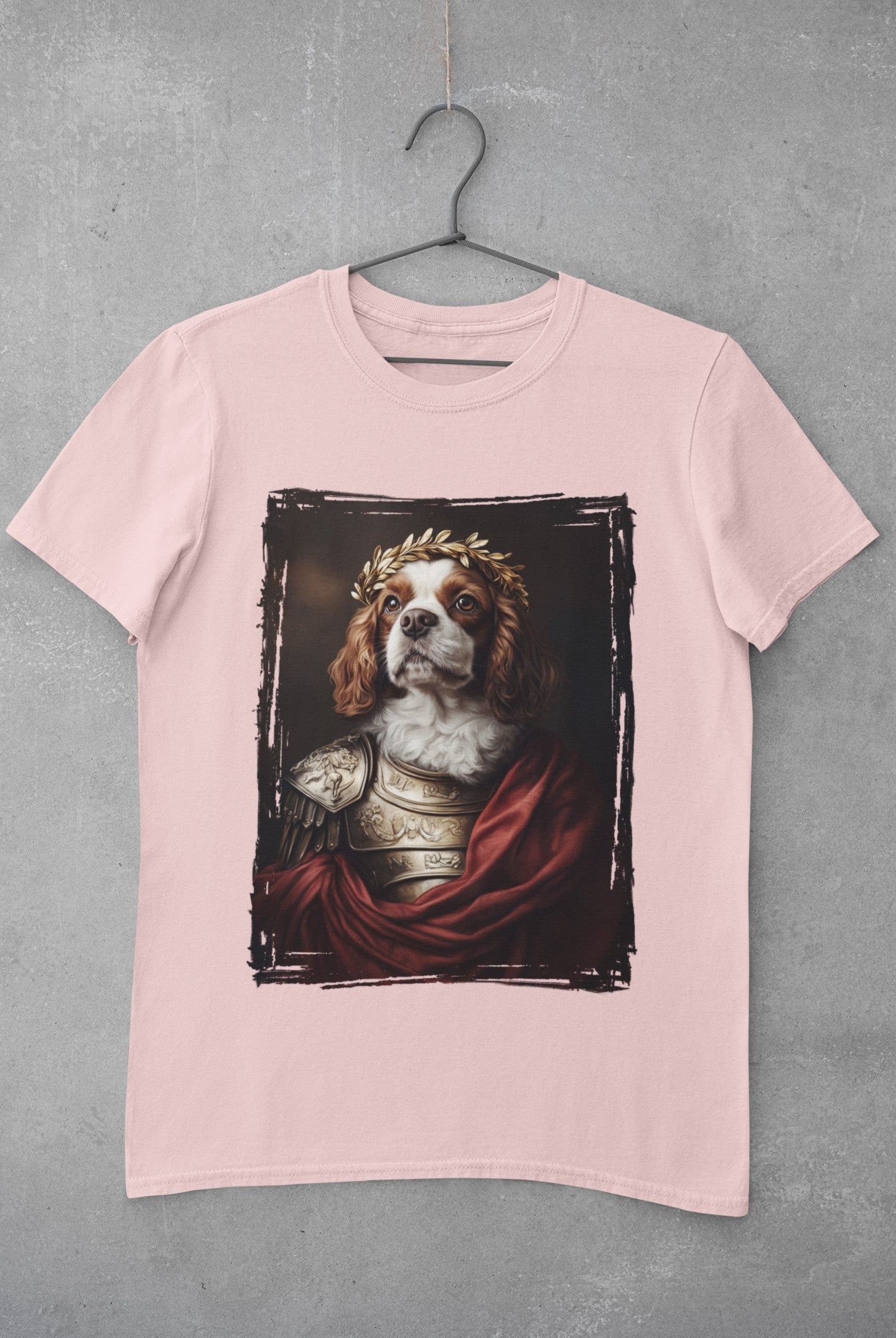 Cavalier King Charles Spaniel Roman Emperor Graphic Tee