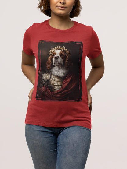 Cavalier King Charles Spaniel Roman Emperor Graphic Tee
