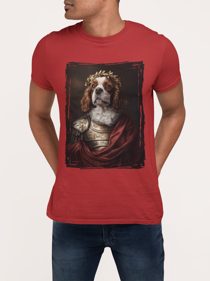Cavalier King Charles Spaniel Roman Emperor Graphic Tee