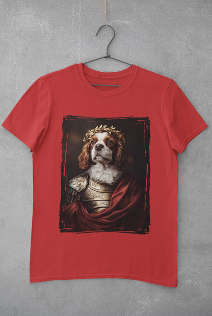 Cavalier King Charles Spaniel Roman Emperor Graphic Tee