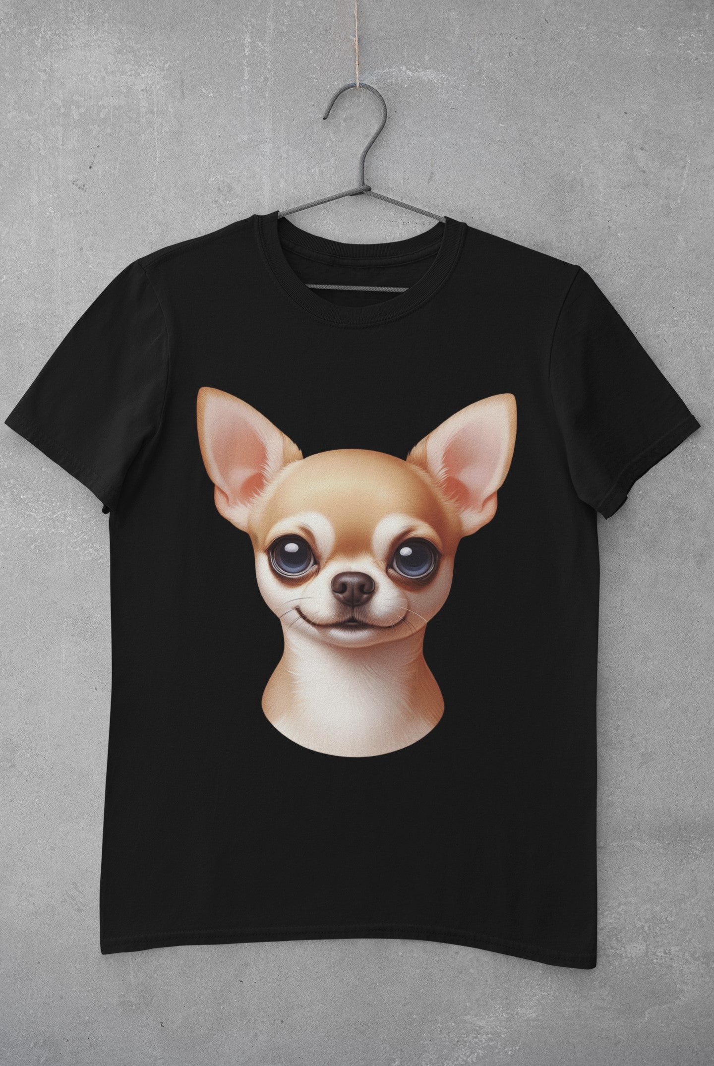 Chihuahua Fawn Smooth Coat Cartoon Graphic Tee