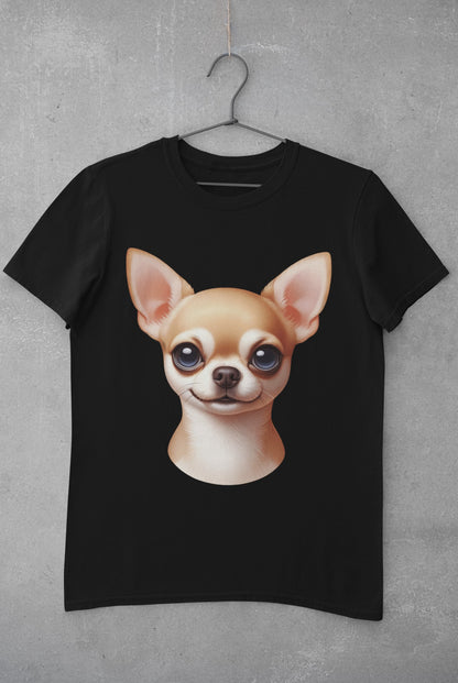 Chihuahua Fawn Smooth Coat Cartoon Graphic Tee