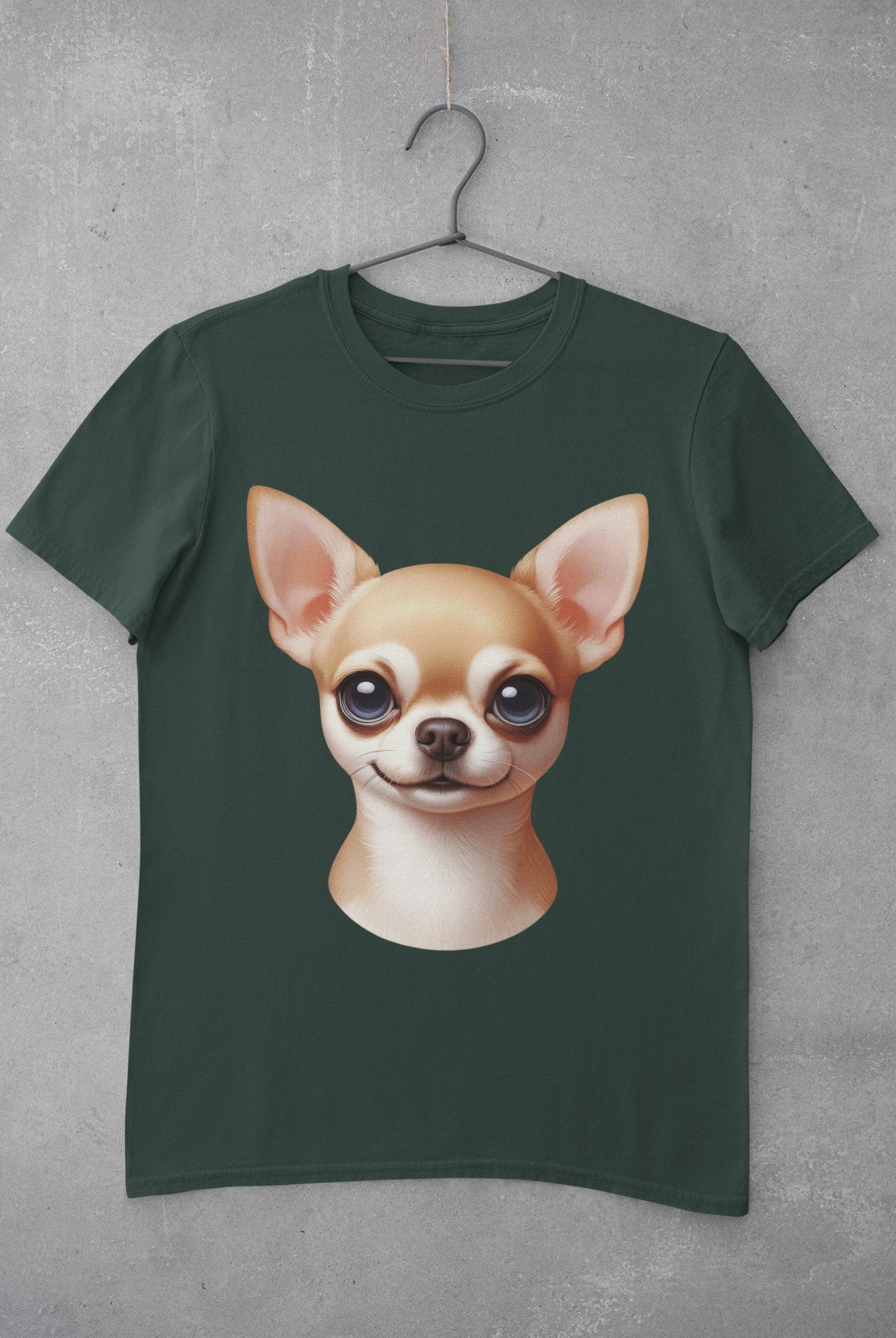 Chihuahua Fawn Smooth Coat Cartoon Graphic Tee