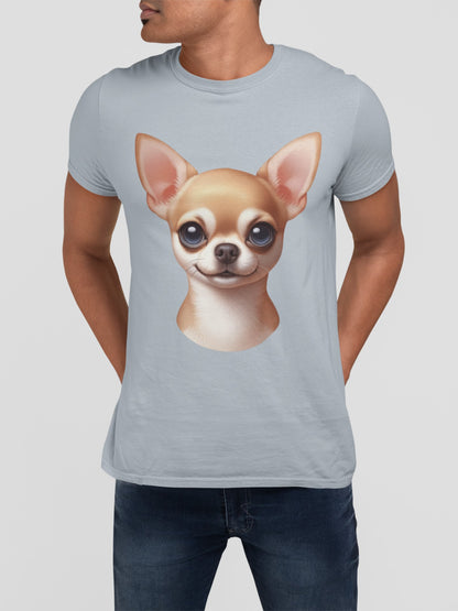 Chihuahua Fawn Smooth Coat Cartoon Graphic Tee
