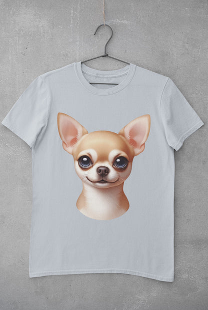 Chihuahua Fawn Smooth Coat Cartoon Graphic Tee