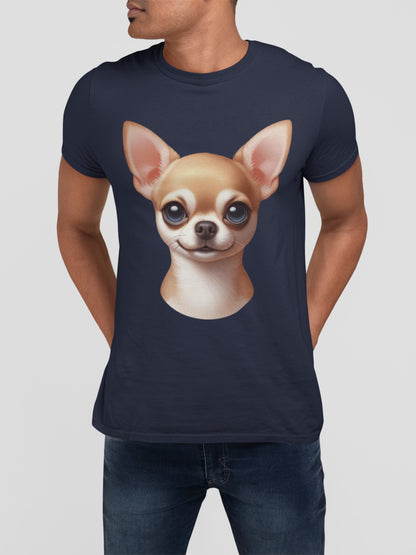 Chihuahua Fawn Smooth Coat Cartoon Graphic Tee