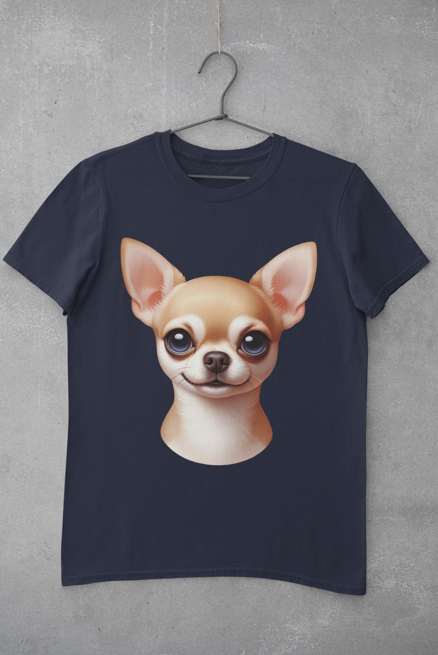 Chihuahua Fawn Smooth Coat Cartoon Graphic Tee