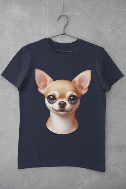 Chihuahua Fawn Smooth Coat Cartoon Graphic Tee