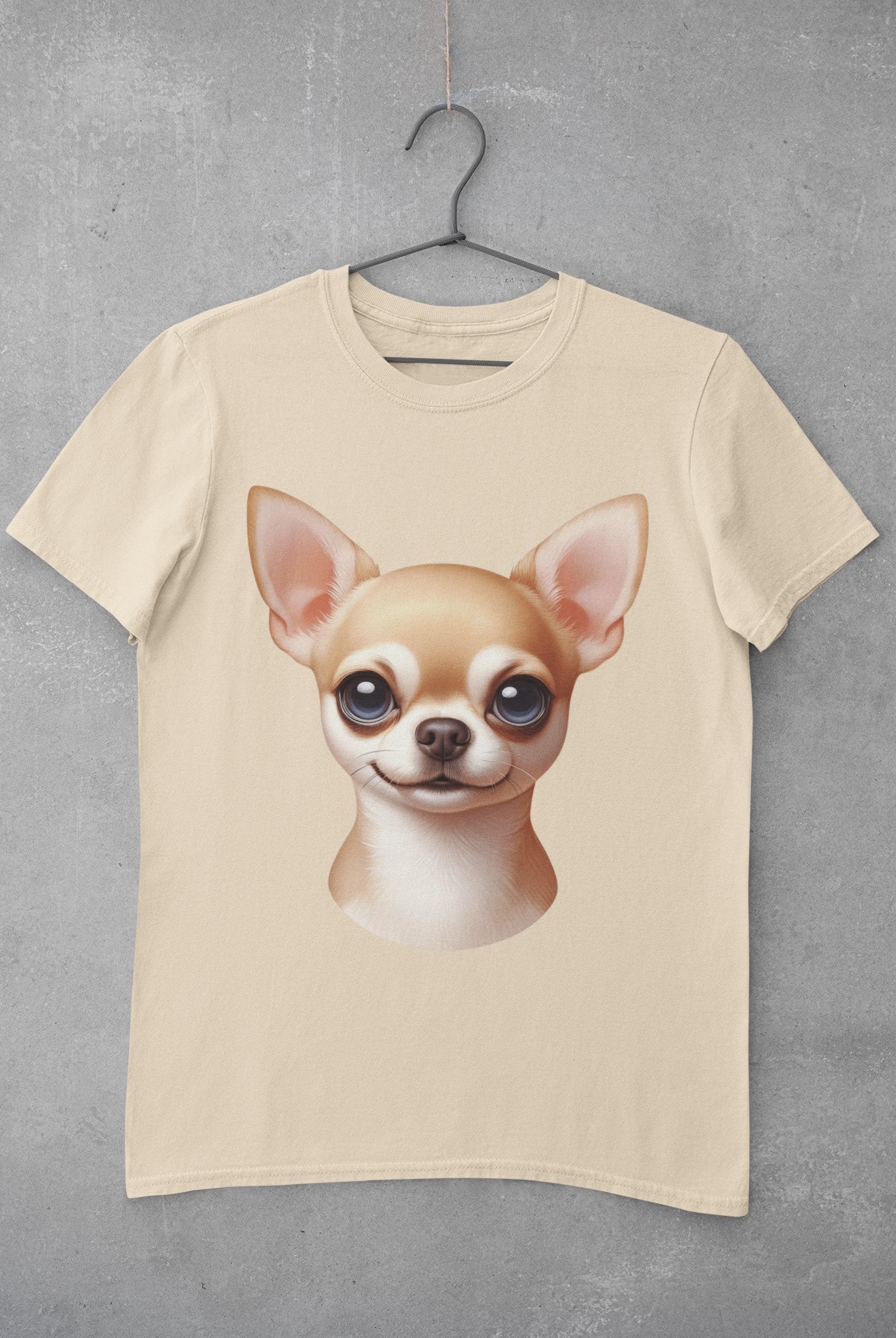 Chihuahua Fawn Smooth Coat Cartoon Graphic Tee