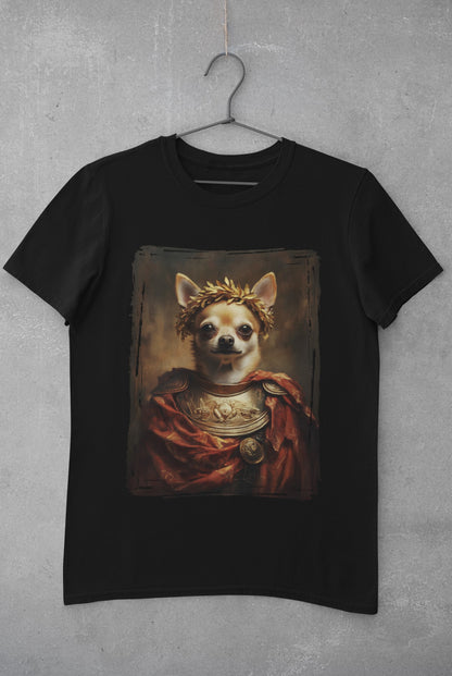 Chihuahua Roman Emperor Graphic Tee