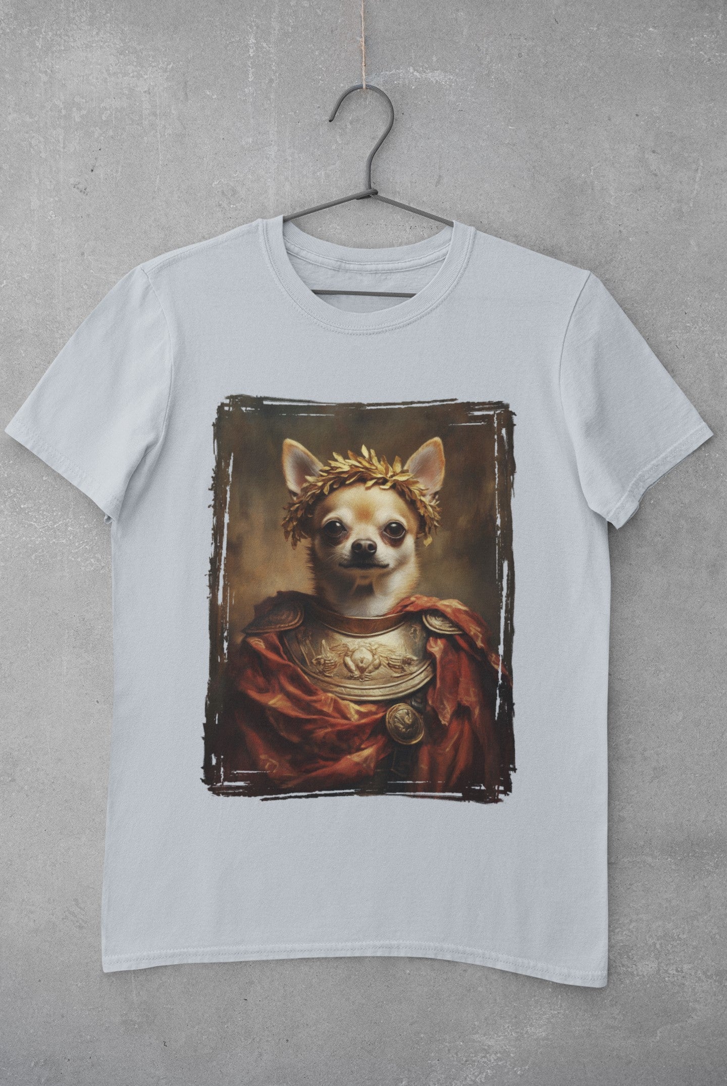 Chihuahua Roman Emperor Graphic Tee