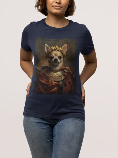 Chihuahua Roman Emperor Graphic Tee
