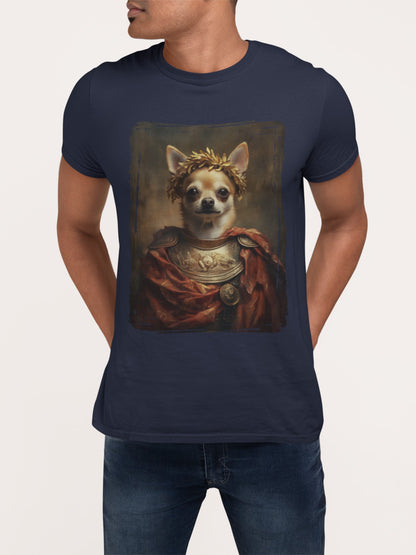 Chihuahua Roman Emperor Graphic Tee