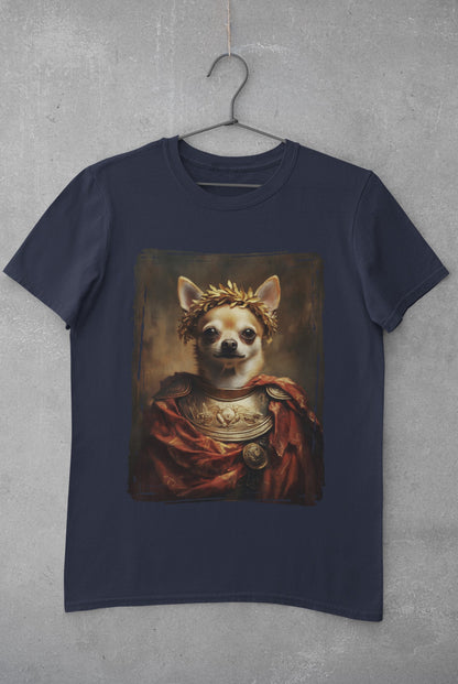 Chihuahua Roman Emperor Graphic Tee
