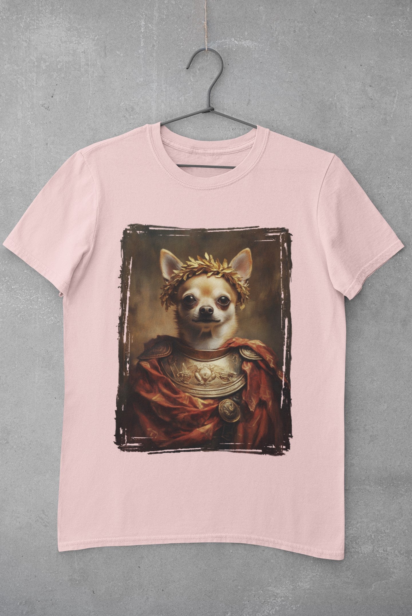 Chihuahua Roman Emperor Graphic Tee