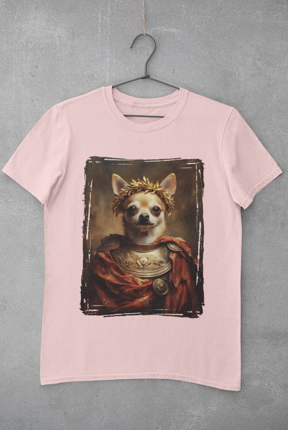 Chihuahua Roman Emperor Graphic Tee