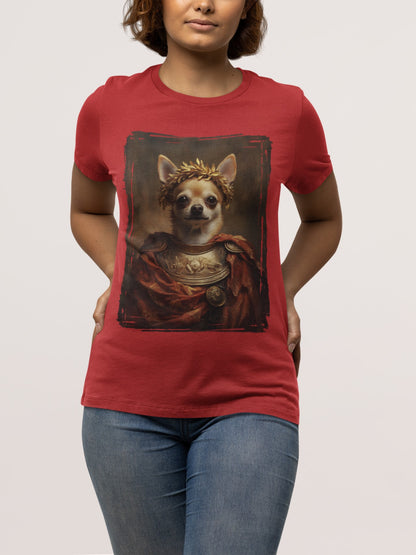 Chihuahua Roman Emperor Graphic Tee