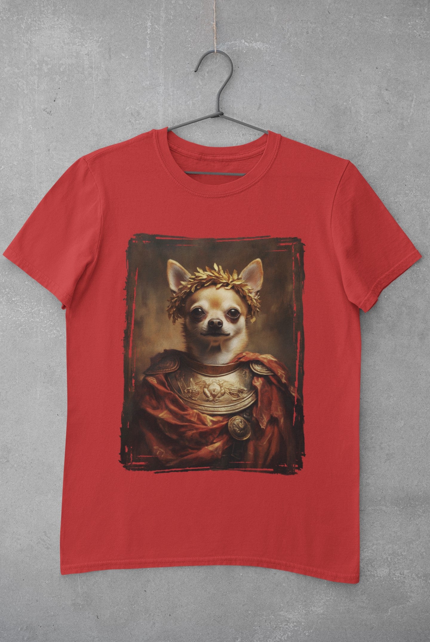 Chihuahua Roman Emperor Graphic Tee