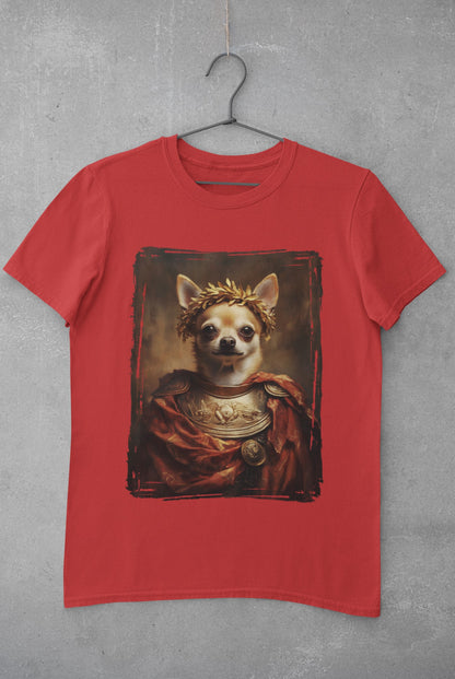 Chihuahua Roman Emperor Graphic Tee