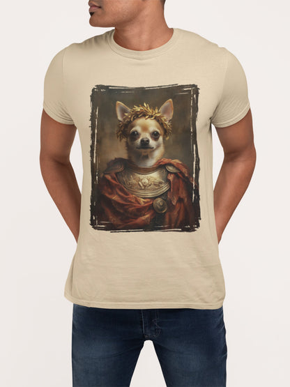 Chihuahua Roman Emperor Graphic Tee