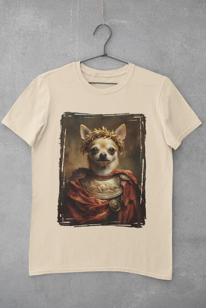 Chihuahua Roman Emperor Graphic Tee