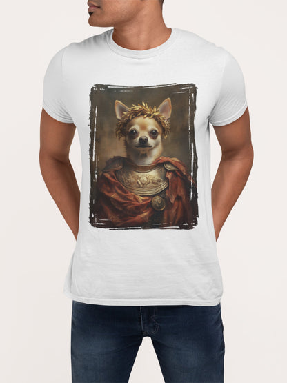 Chihuahua Roman Emperor Graphic Tee