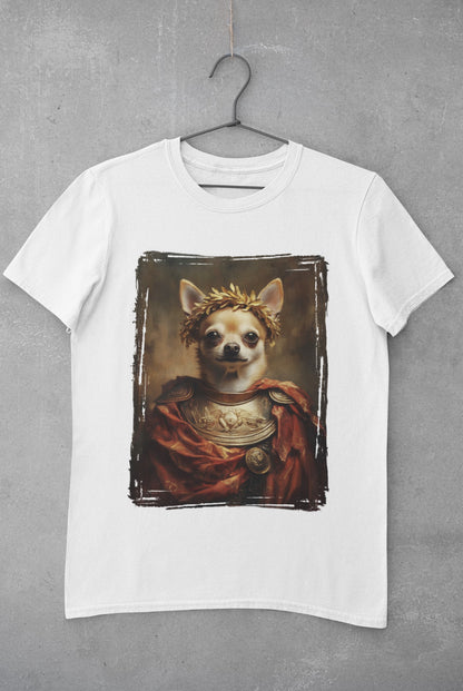 Chihuahua Roman Emperor Graphic Tee