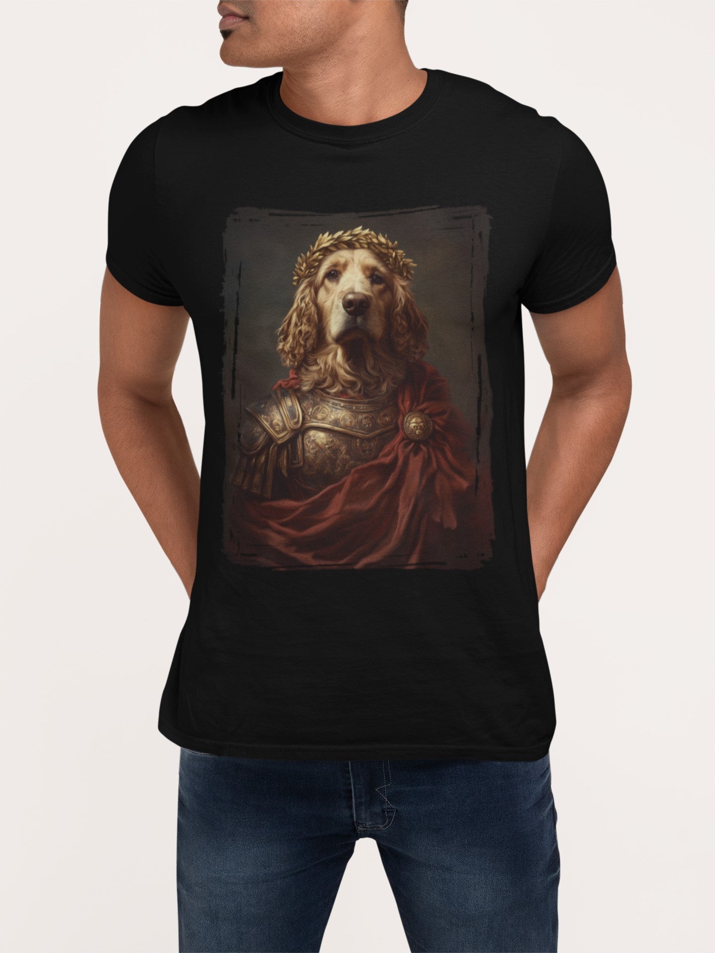 Cocker Spaniel Roman Emperor Graphic Tee