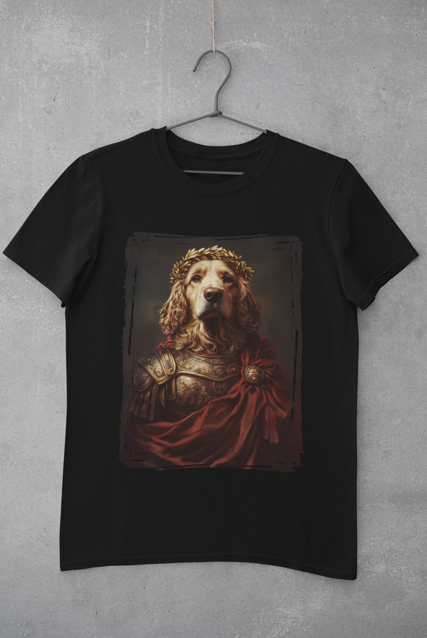 Cocker Spaniel Roman Emperor Graphic Tee