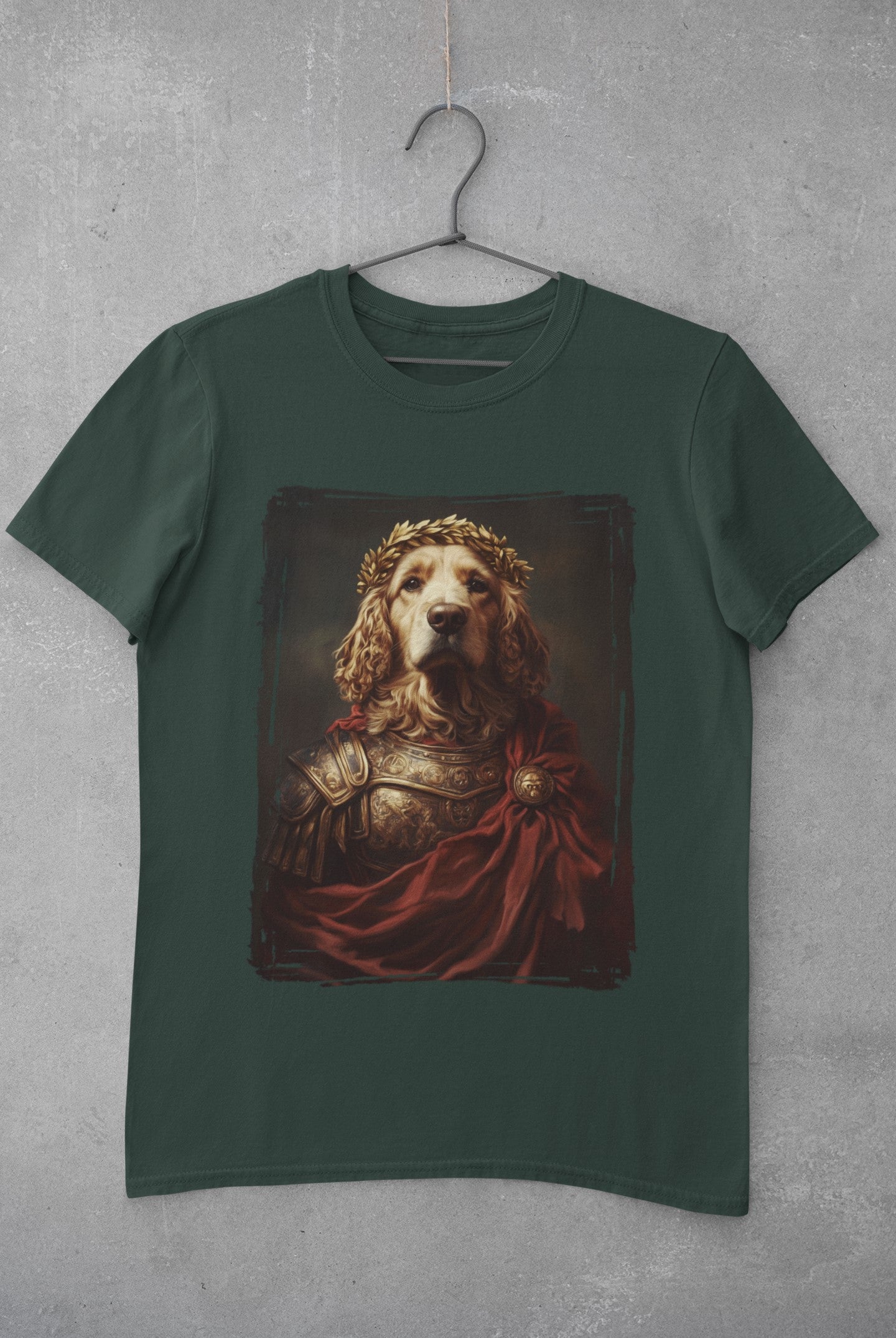 Cocker Spaniel Roman Emperor Graphic Tee