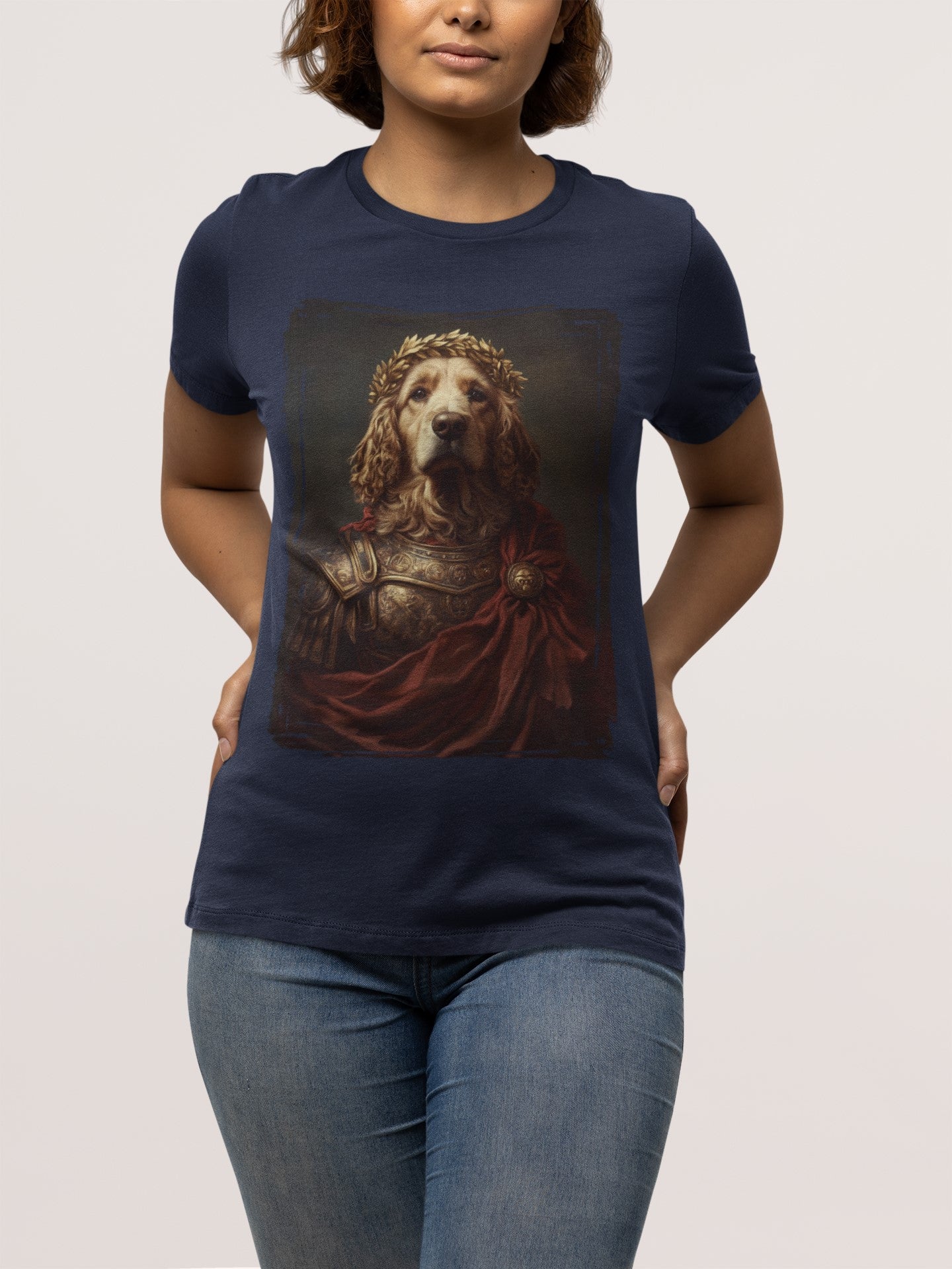 Cocker Spaniel Roman Emperor Graphic Tee