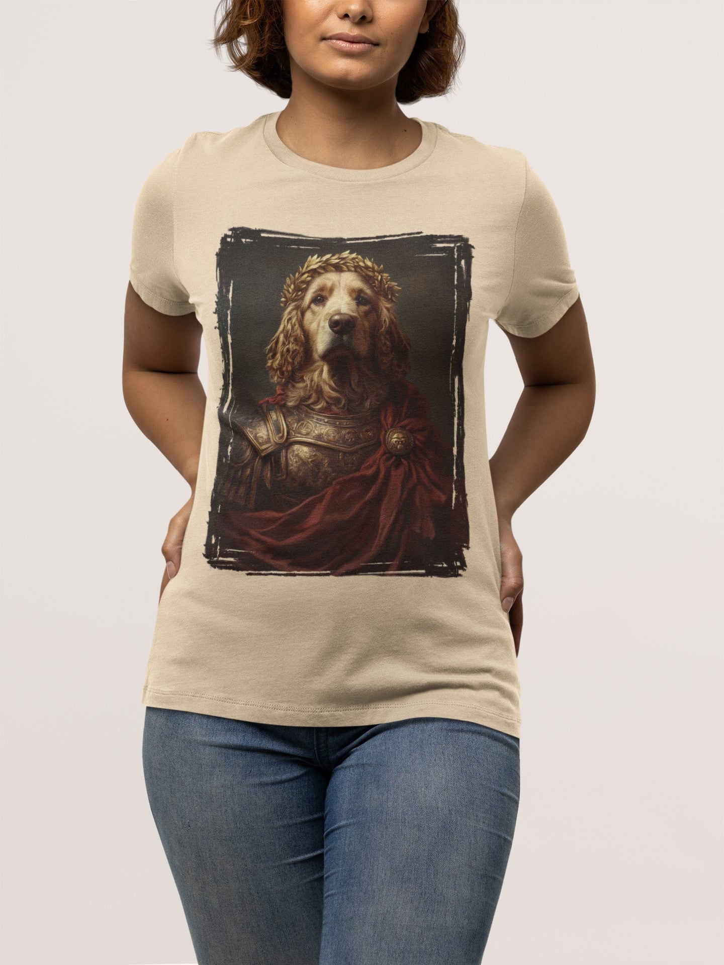 Cocker Spaniel Roman Emperor Graphic Tee